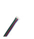RGBW 5-core 0.35mm² LED strip light cable -  sample