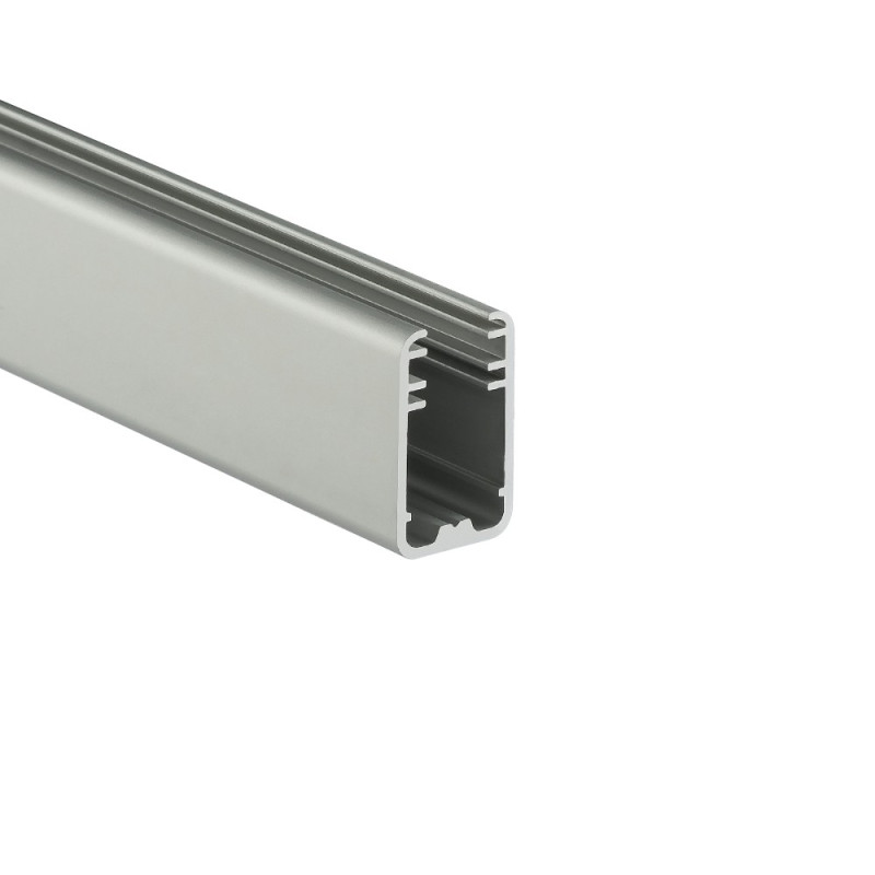 TOPMET anodised aluminium glass LED profile MIKRO-LINE12 silver TOPMET anodised aluminium glass LED profile MIKRO-LINE12 silver