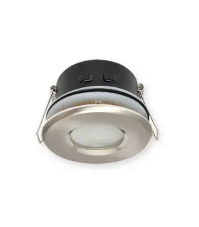 LED line® MR16 waterproof round recessed ceiling downlight IP65 - satin