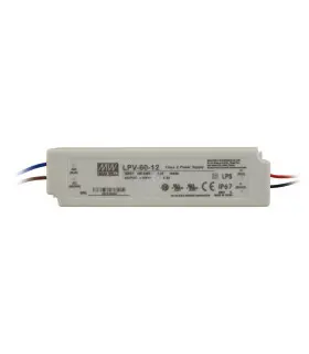 Mean Well LPV-60-12 LED power supply 12V 60W IP67 - 