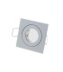 LED line® MR11 square waterproof ceiling downlight IP44 graphite - front