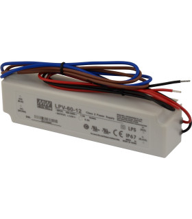 Mean Well LPV-60-12 LED power supply 12V 60W IP67 - 