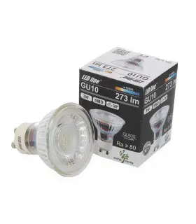 LED line® GU10 spotlight bulb 36° SMD 3W - 