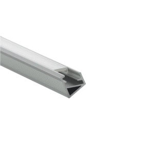 Design Light 1m corner LED profile TRI-LINE MINI silver milky