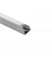 Design Light 1m corner LED profile TRI-LINE MINI silver milky