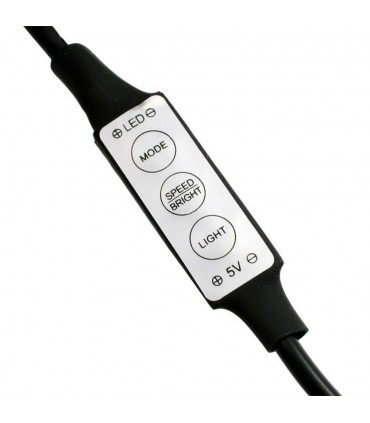 LED strip light 5050 USB mini controller IP33 - 
