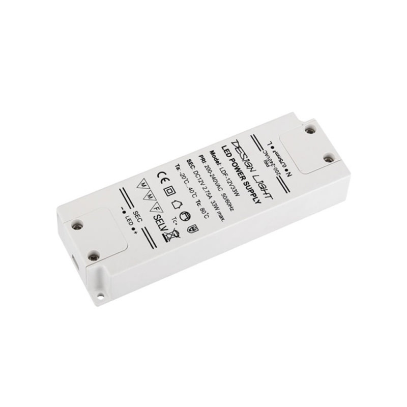 DESIGN LIGHT LED power supply STANDARD PLUS 12V 33W - DESIGN LIGHT LED power supply STANDARD PLUS 12V 33W -