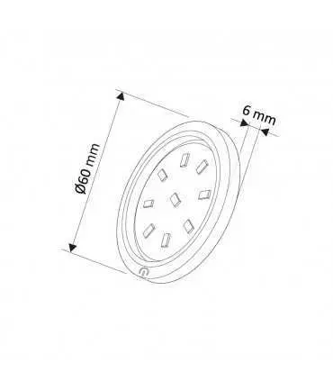 Design Light under cabinet LED light ORBIT XL MASTER 3W | Future House Store
