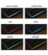 Design Light steel single colour LED clips for glass shelving - colours