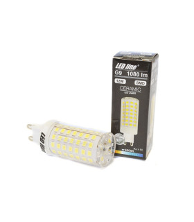 LED line® G9 ceramic LED light bulb SMD 12W