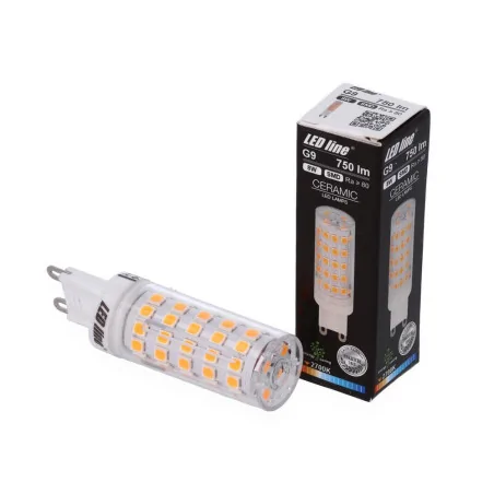 LED LINE 8W G9 Ceramic Light Bulb | Future House Store UK