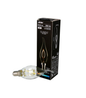 LED line® E14 flame candle light bulb F35 filament