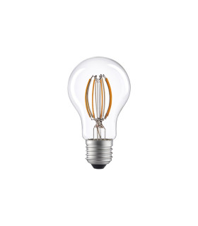 LED line® E27 light bulb A60 filament 8W dimmable warm white