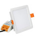 Mi-Light 9W RGB+CCT square LED downlight FUT064 | Future House Store