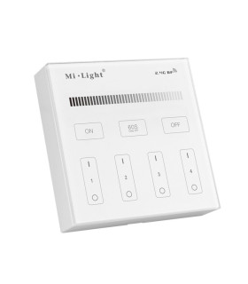 Mi-Light 4-zone brightness dimming smart panel B1 - wall panel