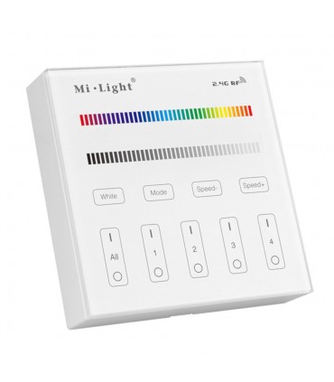 Mi-Light 4-zone RGB/RGBW smart panel B3 - wall panel