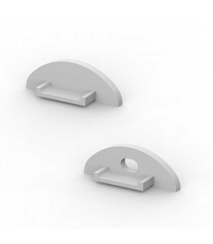 TECH LIGHT aluminium profile end caps -