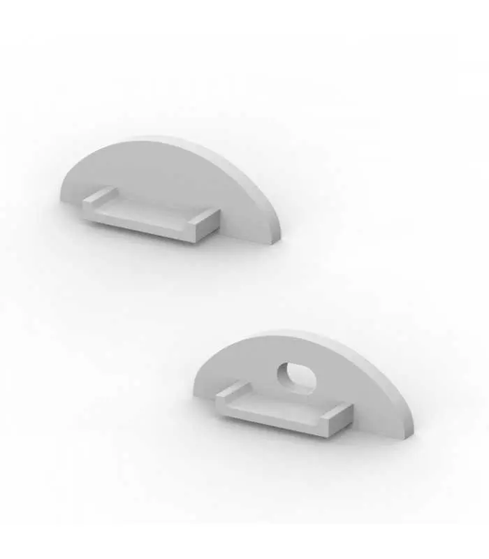 TECH LIGHT aluminium profile end caps -