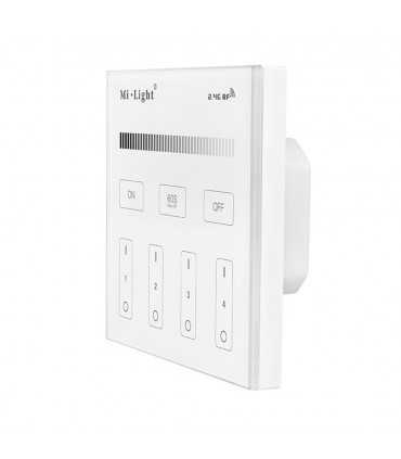 Mi-Light 4-zone brightness dimming smart panel remote controller T1