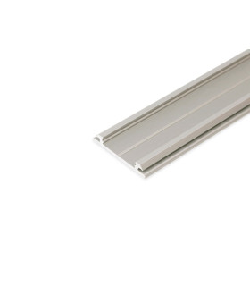TOPMET 1m flexible aluminium LED profile ARC12 CD/U5 silver