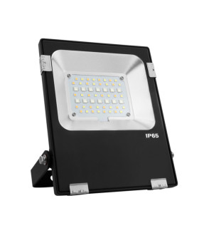 Mi-Light 20W RGB+CCT LED floodlight FUTT04 - high-quality aluminium housing