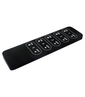 Sunricher easy-RF LED 5-zone single colour remote control SR-2801 - side view