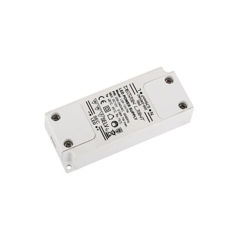 DESIGN LIGHT LED power supply STANDARD PLUS 12V 7W - DESIGN LIGHT LED power supply STANDARD PLUS 12V 7W -