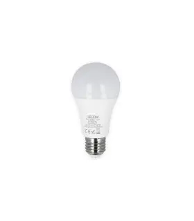 Front view of the LEDOM E27 Smart LED Bulb A60 10W with its standard E27 base for easy installation.