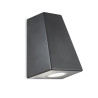BOSTON black GU10 facade wall lamp -