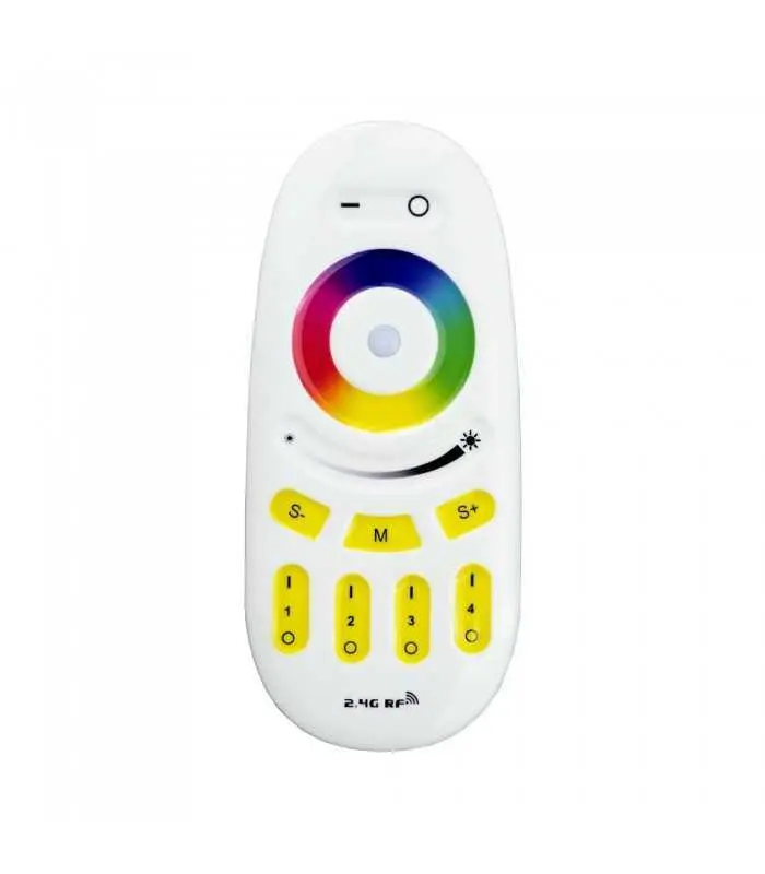 Mi-Light 2.4GHz 4-zone touch RF RGBW remote control FUT096