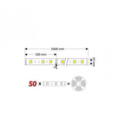 Design Light 150 LED light strip 37,5W IP20 - 
