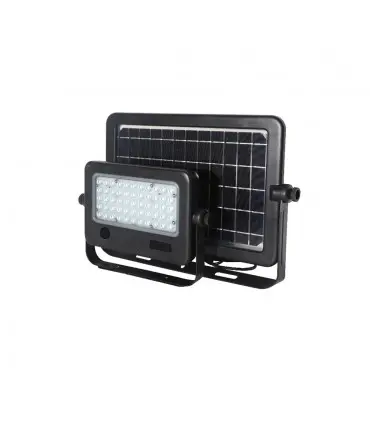 LED floodlight with sensor and separate solar panel 10W 4000K IP65 | Future House Store