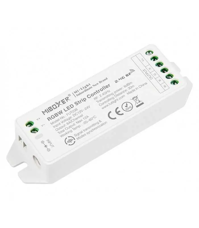 Mi-Light 2.4GHz RGBW LED strip controller FUT038U - 