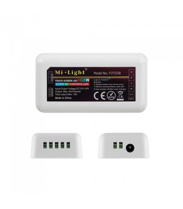 Mi-Light 2.4GHz 4-zone RGBW LED strip controller FUT038