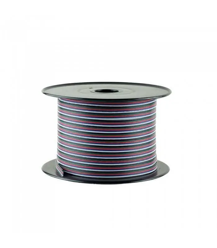 RGBW 5-core 0.35mm² LED strip light cable