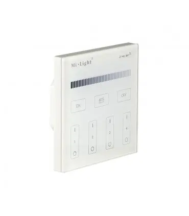 Mi-Light 4-zone brightness dimming smart panel remote controller T1 | Future House Store