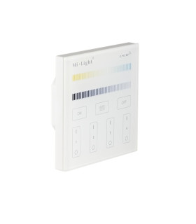 Mi-Light 4-zone CCT adjust smart panel remote controller T2