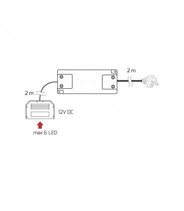 Design Light LED power supply switch & 6-point splitter - 
