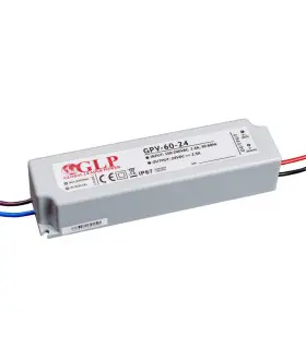 Waterproof voltage power supply GPV-60-24 60W 24V 2.5A IP67 - 