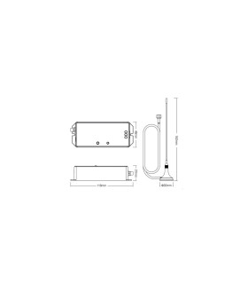 MiBoxer 433MHz gateway WL-433 - 