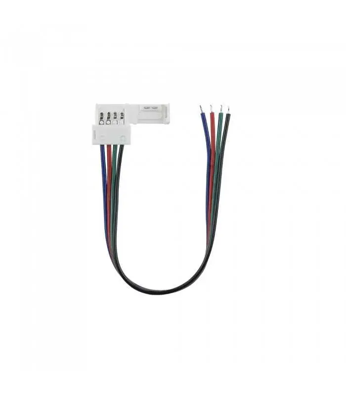 10mm RGB 4 pin wire connector - 