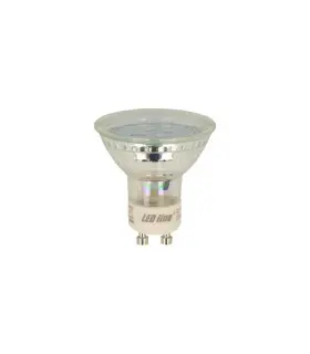 warm white 2700K LED GU10 light bulb 1W made of glass