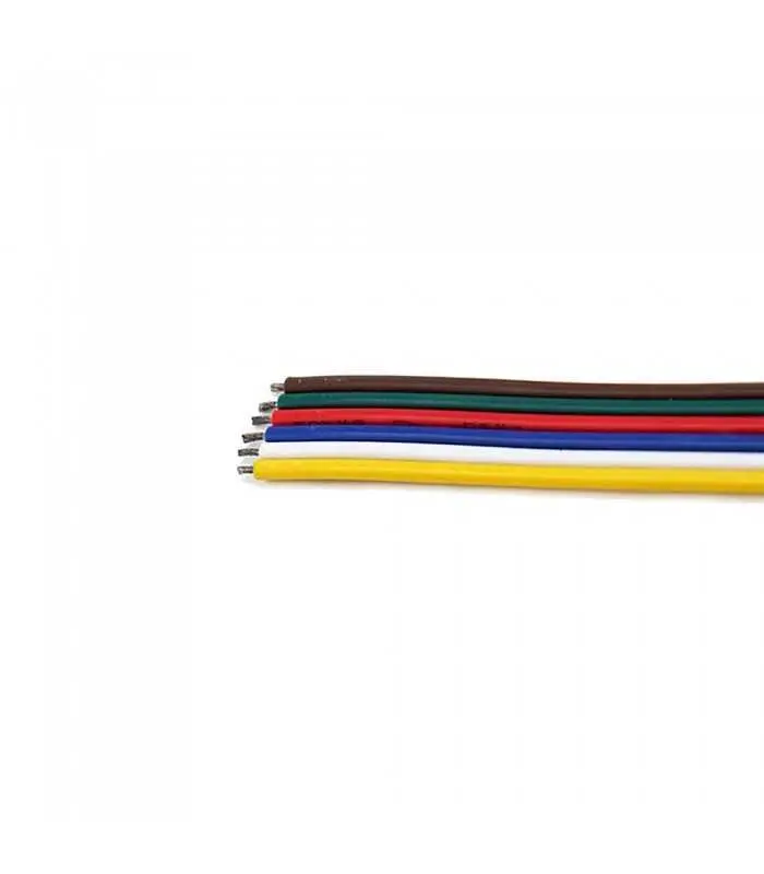 RGB+CCT 6-core 0.35mm² LED strip light cable