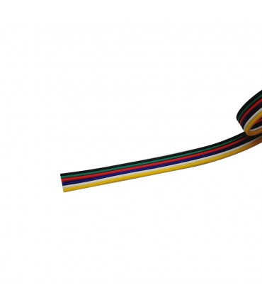 6-pin 0.35mm² LED strip light cable