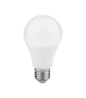 Front view of LEDOM E27 10W LED light bulb.