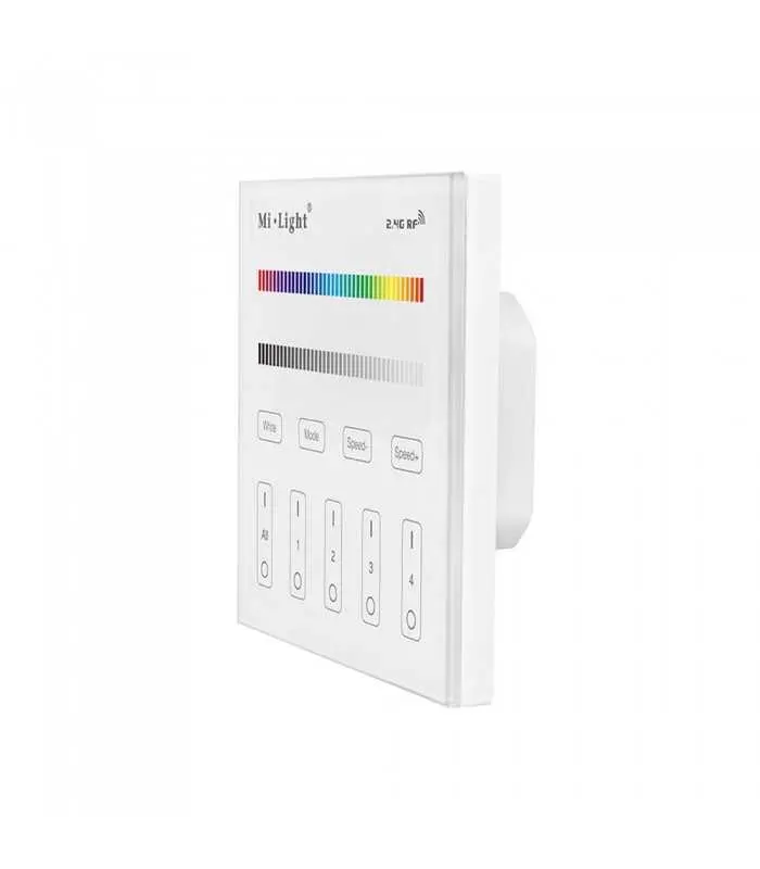 Mi-Light 4-zone RGB/RGBW smart panel remote controller T3 - 1