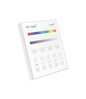 Mi-Light 4-zone RGB/RGBW smart panel remote T3 | Future House Store