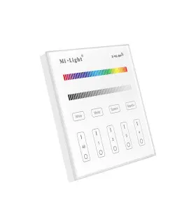 Mi-Light 4-zone RGB/RGBW smart panel remote controller T3 - 4