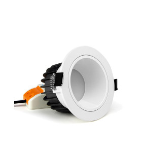 side view of a high-quality ceiling lamp with an LED driver