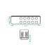 Sunricher easy-RF LED 5-zone single colour remote control SR-2801 | Future House Store
